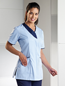 Tunic R8 Blue Navy Trim