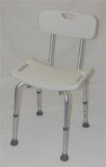 Shower Stool with Backrest Deluxe