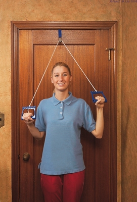 Over Door Exercise Pulley with Webbing Anchor