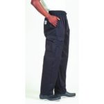 Le Chef Black Combat Trousers