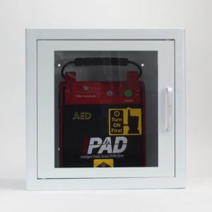 defibrillator AED cabinet