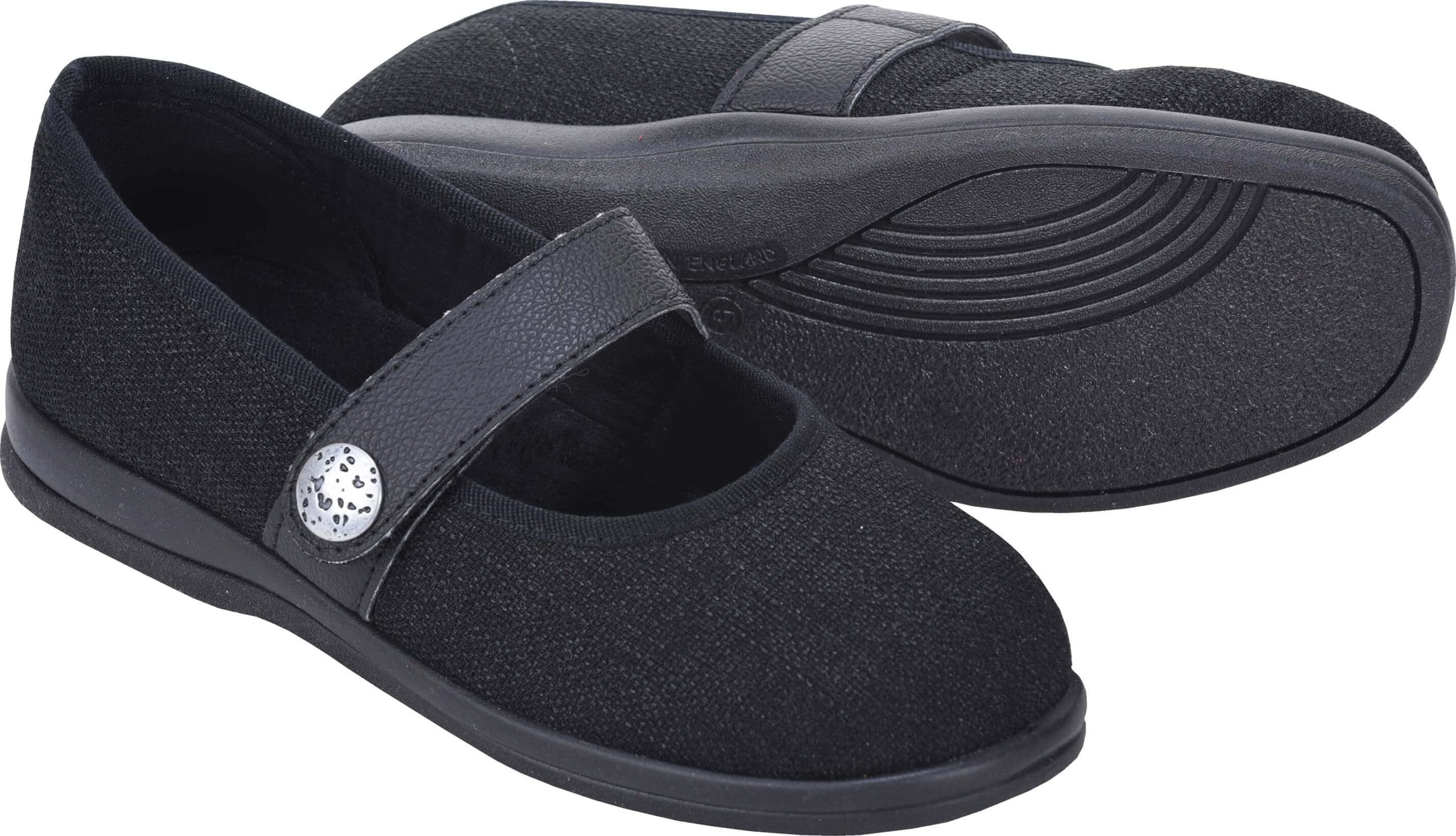 Cosyfeet Koryl Extra Roomy Women’s Fabric Shoes – HH Products